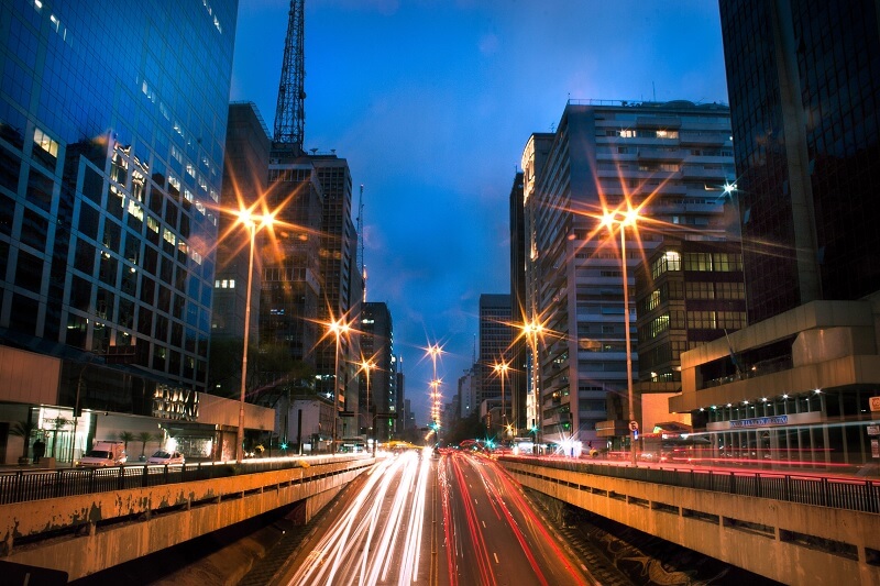 Av. Paulista em São Paulo