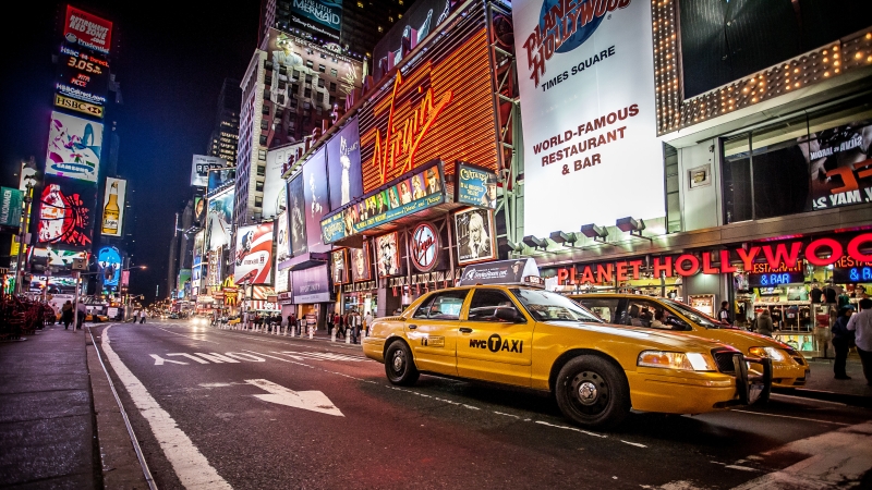 Taxis em Nova York Aluguel de carro em Nova York
