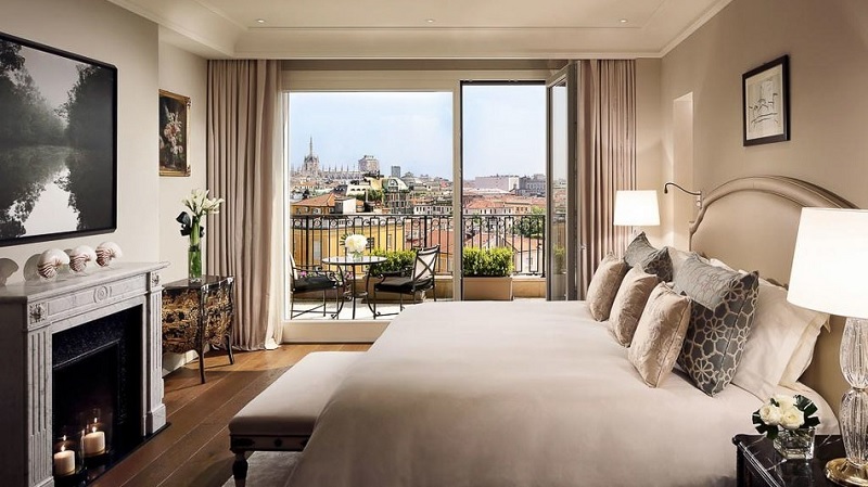Quarto de hotel na Itália